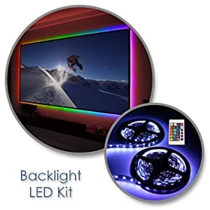 Elite Screens Aeon CineWhite A8K, 150" Diag, 16:9 Aspect Ratio, ISF Certified 8K Ultra HD Home Theater Fixed Frame Edge Free Projection Sound Transparent Perforated Weaved Screen, AR150H-A8K