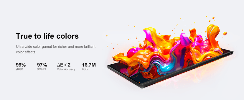 INNOCN 40 Inch 5K 5120 x 2160p Ultrawide Monitor for Laptop, 21:9, 100Hz, IPS, HDMI, DP, FreeSync, HDR400, USB-C, DeltaE<2, Built-in Speakers, Height Adjustable, Black - 40C1U