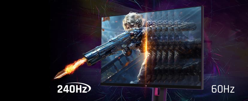 KTC 27" 4K UHD 144Hz Gaming Monitor - Fast IPS Panel 160Hz 1ms GTG, HDR400 132% sRGB, HDMI2.1/DP1.4, VESA Mount, Height/Tilt/Pivot/Swivel Stand, Vertical Monitor Ideal for Gamers, Designers