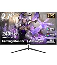 24 inch 3000R Curved Monitor 100Hz FHD 1920x1080p Refresh Rate 16:9 Aspect Ratio Ergonomic Tilt & VESA Compatible - Home Office Gaming Monitor Sync Visual Experience for Work & Play,HDMI * 2