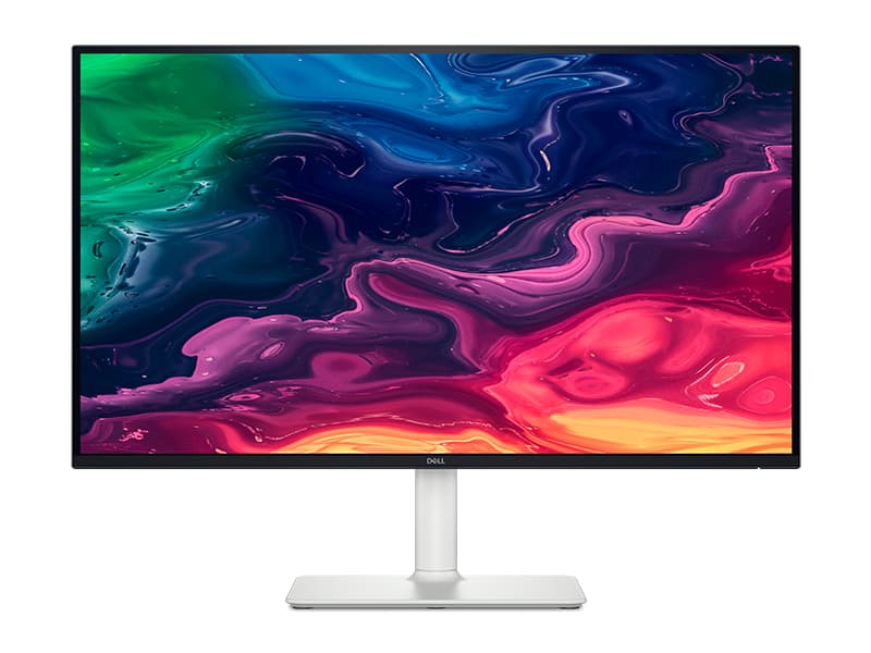 Dell 27 Plus 4K USB-C Monitor - S2725QC - 27-inch 4K (3840 x 2160) 120Hz 16:9 Display, AMD FreeSync Premium, sRGB 99%, Integrated Speakers, 1500:1 Contrast Ratio, Comfortview Plus - Ash White