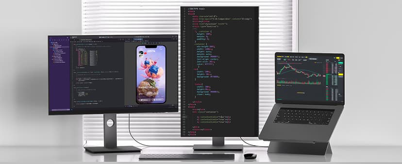 INNOCN 27 Inch 4K Monitor Computer UHD 3840 x 2160 LCD IPS Display, HDR400, USB C 65W, DP, HDMI, PC Monitor for Mac Laptop, 1.07B+ Colors, Built-in Speakers, Pivot/Height Adjustable Stand, Black