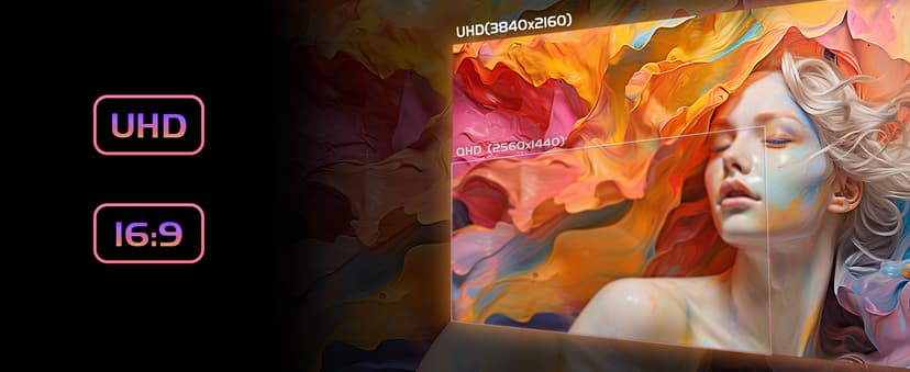 KTC 27" 4K UHD 144Hz Gaming Monitor - Fast IPS Panel 160Hz 1ms GTG, HDR400 132% sRGB, HDMI2.1/DP1.4, VESA Mount, Height/Tilt/Pivot/Swivel Stand, Vertical Monitor Ideal for Gamers, Designers