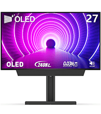 INNOCN 27 Inch 4K Monitor Computer UHD 3840 x 2160 LCD IPS Display, HDR400, USB C 65W, DP, HDMI, PC Monitor for Mac Laptop, 1.07B+ Colors, Built-in Speakers, Pivot/Height Adjustable Stand, Black