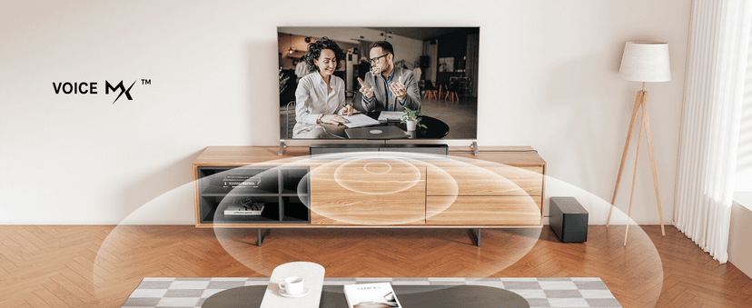 ULTIMEA 5.1CH Surround Sound Bar with Subwoofer, Dolby Atmos, VoiceMX, BassMX, APP, 300W Soundbar for Smart TV, Home Theater Surround Sound System for TV, BT 5.4, Poseidon M60 (2025 Model)