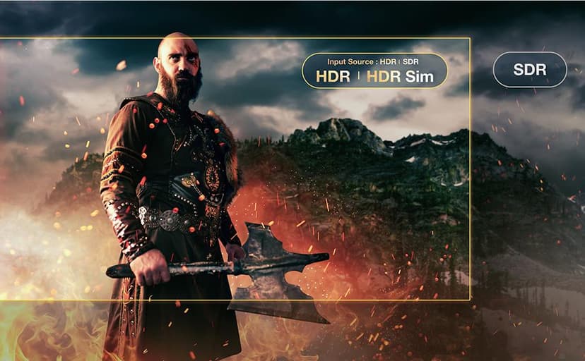 Optoma UHD35STx Short Throw True 4K UHD Gaming and Home Entertainment Projector 3,600 Lumens 240Hz Refresh Rate and Ultra-Low 4ms Response Time