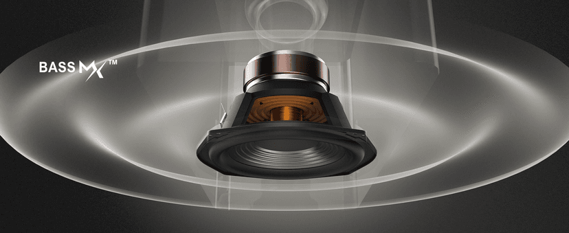 ULTIMEA 5.1CH Surround Sound Bar with Subwoofer, Dolby Atmos, VoiceMX, BassMX, APP, 300W Soundbar for Smart TV, Home Theater Surround Sound System for TV, BT 5.4, Poseidon M60 (2025 Model)