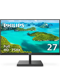 Philips 221V8LB 22 inch Class Thin Full HD (1920 x 1080) Monitor, 100Hz Refresh Rate, VESA, HDMI x1, VGA x1, LowBlue Mode, Adaptive Sync, 4 Year Advance Replacement Warranty