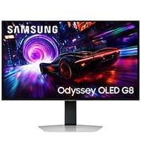 Samsung 27” Odyssey OLED G6 (G60SD) Series Gaming Monitor with QHD & QD-OLED, 360Hz 0.03ms, AMD FreeSync Premium Pro, Anti-Glare, Sleek Design, Cooling System, 3 Year Warranty, LS27DG602SNXZA
