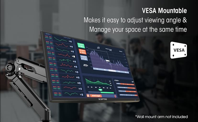 Sceptre Nw 27-inch 100Hz Gaming Monitor HDMI x2 VGA Build-in Speakers, Machine Black 2025