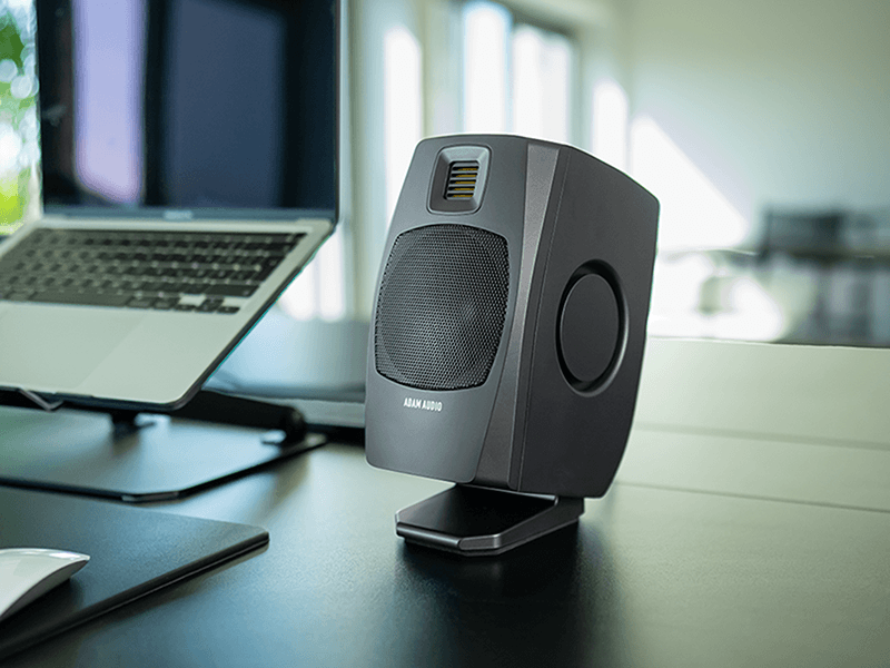 ADAM Audio D3V Active Desktop Monitoring System with USB-C Connection (Pair, Black)