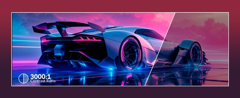 ZZA 24 Inch Curved Monitor, FHD 1920×1080P 200Hz, 120% sRGB, Ultra-Thin Bezel Design, Low Blue Light & Flicker-Free, Computer Monitor for Home, Office, Gaming (HDMI, VGA)-Black