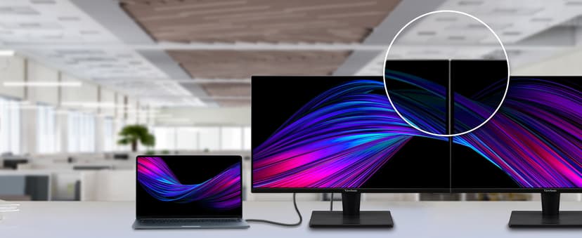 ViewSonic VS2725-2K 27 Inch QHD 1440p Monitor with 100Hz, HDMI, DisplayPort, and Variable Refresh Rate for Home and Office