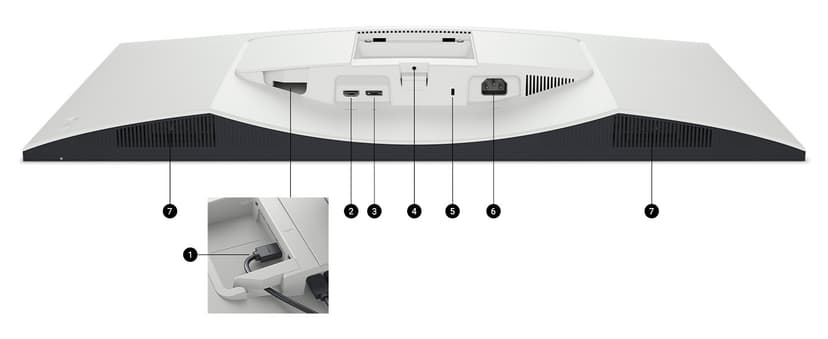 Dell 32 Plus 4K Monitor - S3225QS - 31.5-inch 4K (3840 x 2160) up to 120Hz 16:9 Display, VA Panel, AMD FreeSync Premium, 99% sRGB, 95% DCI-P3, 1500:1 Contrast Ratio, Comfortview Plus - Ash White