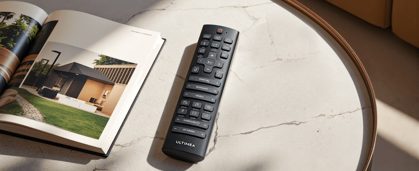 ULTIMEA 5.1.2ch Sound Bar with Dolby Atmos, Surround Sound System for TV with 2 Surround Speakers, Sound Bar for Smart TV, Soundbar with Subwoofer for Home Theater, BT 5.4, HDMI eARC, Skywave F40