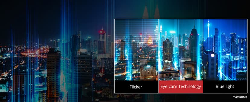 ViewSonic VS2725-2K 27 Inch QHD 1440p Monitor with 100Hz, HDMI, DisplayPort, and Variable Refresh Rate for Home and Office