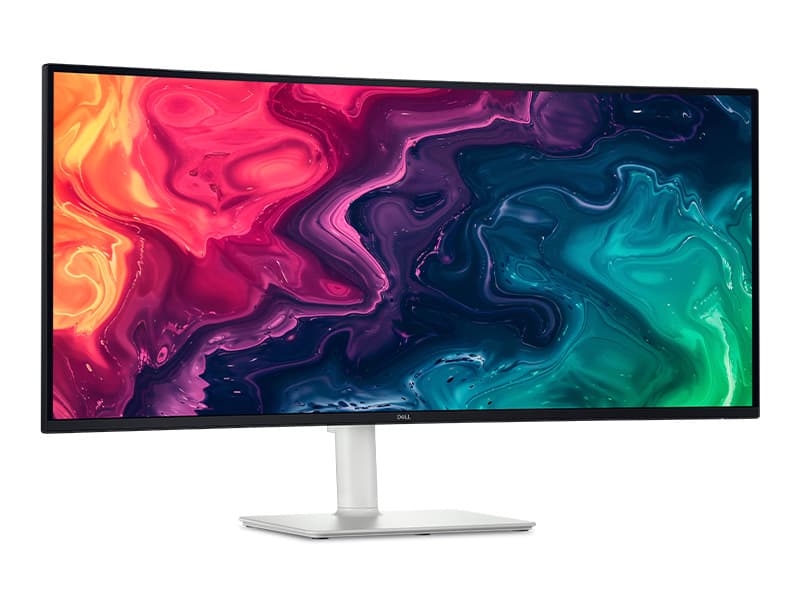 Dell 34 Plus USB-C Curved Monitor - S3425DW - 34-inch (3440 x 1440) up to 120 Hz 21:9 Display, VA Panel, AMD FreeSync Premium, 99% sRGB, 95% DCI-P3, Integrated Speakers, 3000:1 Contrast Ratio