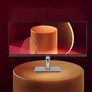 ASUS ProArt Display 34” Ultrawide Curved Professional HDR Monitor (PA34VCNV) - IPS, 21:9 3440 x 1440, 3800R Curve, 100% sRGB/Rec709, ΔE<2, Calman Verified, USB-C Docking PD 96W, RJ45, 3 Year Warranty