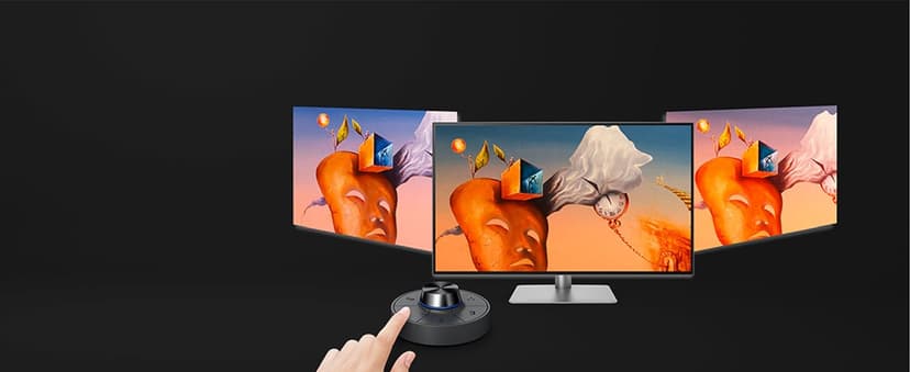 BenQ PD3205U Mac-Ready Monitor 32" 4K UHD | 99% Rec.709 & sRGB | IPS | DeltaE ≤3 | ICC Sync | Calibration Report | AQCOLOR | Uniformity | HotKey Puck | Ergonomic | DisplayPort | USB-C (65W) | USB Hub
