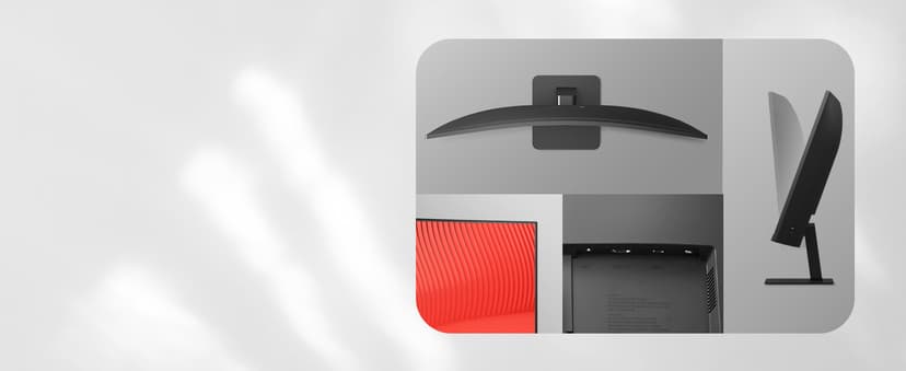 LG 24U421A-B 24-inch Full HD (1920 x 1080) Curved Computer Monitor, 100Hz, 5ms, HDR10, 3-Side Borderless, Switch, HDMI, USB Type-C 15W PD, Tilt Slim Stand, Black