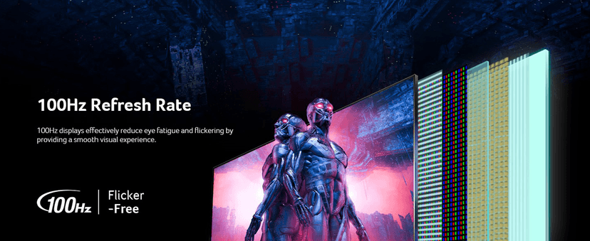 Acer 23.8" Professional Home Office Monitor | Full HD (1920 x 1080) | Ultra-Thin | Zero-Frame | Up to 100Hz Refresh | 4ms (G to G) | Tilt | HDMI & VGA Ports | SB242Y H1bi