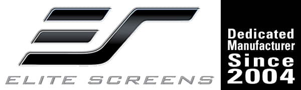 Elite Screens Aeon CineWhite A8K, 150" Diag, 16:9 Aspect Ratio, ISF Certified 8K Ultra HD Home Theater Fixed Frame Edge Free Projection Sound Transparent Perforated Weaved Screen, AR150H-A8K