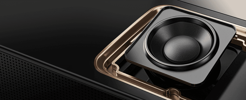 ULTIMEA 5.1.2ch Sound Bar with Dolby Atmos, Surround Sound System for TV with 2 Surround Speakers, Sound Bar for Smart TV, Soundbar with Subwoofer for Home Theater, BT 5.4, HDMI eARC, Skywave F40