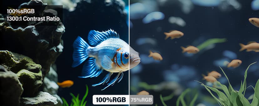 InnoView 23.8" Dual Mnonitor 4K UHD 100% sRGB Dual Screen Monitor 315°Adjustable Foldable Monitor for Laptop MacBook Windows with DP Type-C HDMI (No Driver Needed)