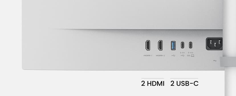BenQ MA270U 27” 4K 3840x2160 Monitor for MacBook® Pro/Air, Dual USB-C, 90W Power Delivery, Mac Color Match, USB Hub, Brightness & Volume Control on Mac, Height & Tilt Adjustable Stand, P3 Color Gamut