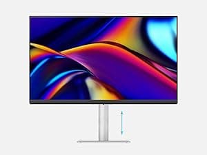 BenQ MA270U 27” 4K 3840x2160 Monitor for MacBook® Pro/Air, Dual USB-C, 90W Power Delivery, Mac Color Match, USB Hub, Brightness & Volume Control on Mac, Height & Tilt Adjustable Stand, P3 Color Gamut