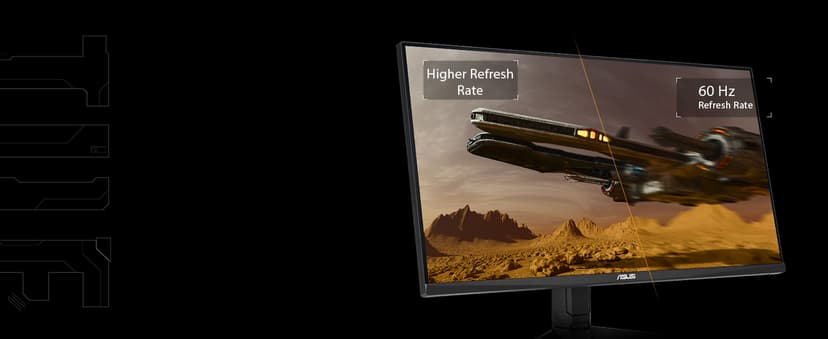 ASUS TUF Gaming 32” (31.5” viewable) 4K HDR DSC Gaming Monitor (VG32UQA1A) - UHD (3840 x 2160), 160Hz, 1ms, Extreme Low Motion Blur Sync, Freesync Premium, HDMI2.1, Speakers, 120% sRGB, DisplayHDR 400