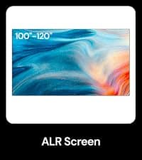 150-inch Fixed Frame Projector Screen, 1.3 dB Gain, 80% PQE, 4K/8K Ultra HD, 3D Wall Mount Projector Screen, Works with Long Throw, Short Throw & Ultra Short Throw Projectors