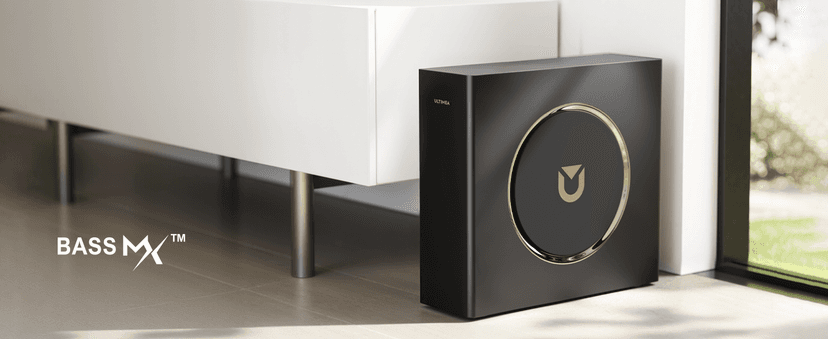 ULTIMEA 5.1.2ch Sound Bar with Dolby Atmos, Surround Sound System for TV with 2 Surround Speakers, Sound Bar for Smart TV, Soundbar with Subwoofer for Home Theater, BT 5.4, HDMI eARC, Skywave F40