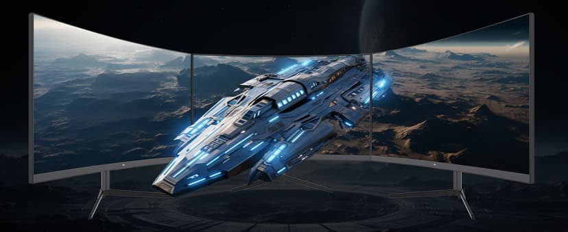 KTC 24 inch 1500R Curved Gaming Monitor 165Hz 1ms FHD 1080p VA Tilt Adaptive Sync HDR 110% sRGB DP/HDMI,VESA for Gaming Home Office Business PS5 PC Monitors