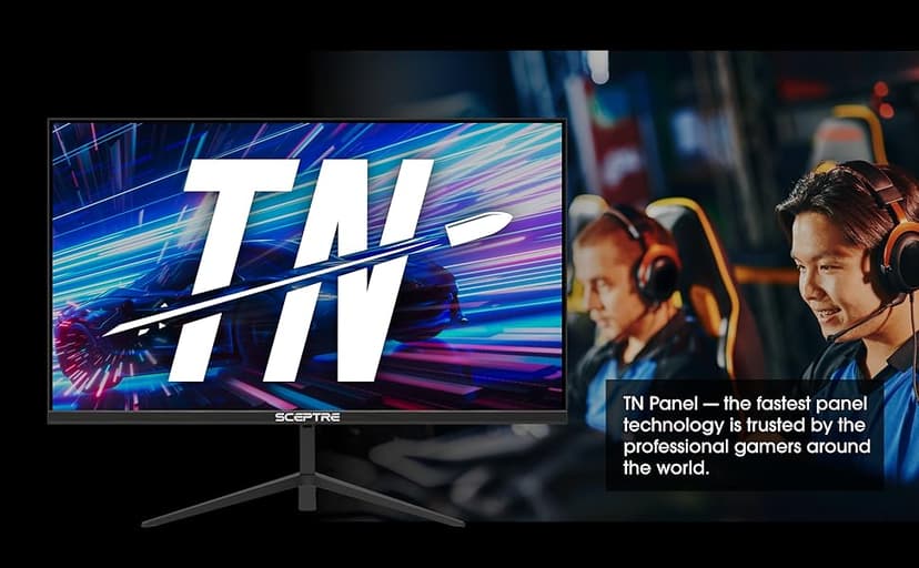 Sceptre 27-inch Gaming Monitor 165Hz 144Hz 1ms AMD FreeSync Premium HDMI DisplayPort Build-in Speakers, 99% sRGB Machine Black (E275B-FWD168 Series)