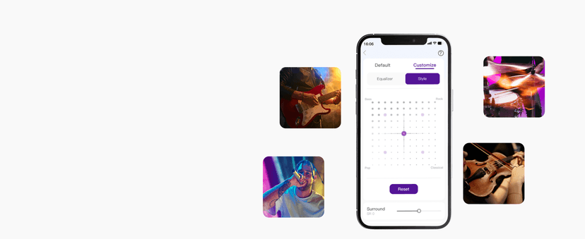 ULTIMEA 5.1.2ch Sound Bar with Dolby Atmos, Surround Sound System for TV with 2 Surround Speakers, Sound Bar for Smart TV, Soundbar with Subwoofer for Home Theater, BT 5.4, HDMI eARC, Skywave F40