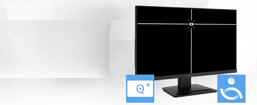 MSI PRO MP243L E14 24-inch IPS 1920 x 1080 (FHD) Gaming Office Monitor, 144Hz, Adaptive-Synch, HDR Ready, HDMI, VGA Port,VESA Mountable, Tilt, 4-Side Slim Bezel,1ms, Black