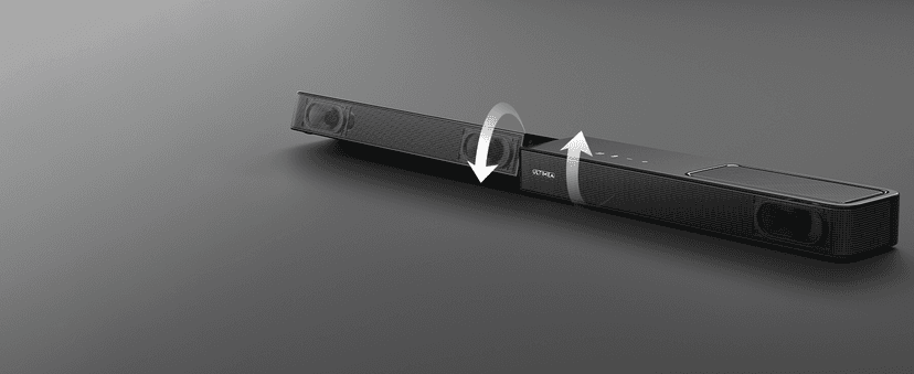 ULTIMEA 5.1.2ch Sound Bar with Dolby Atmos, Surround Sound System for TV with 2 Surround Speakers, Sound Bar for Smart TV, Soundbar with Subwoofer for Home Theater, BT 5.4, HDMI eARC, Skywave F40