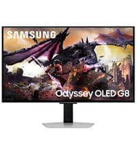 Samsung 27” Odyssey OLED G6 (G60SD) Series Gaming Monitor with QHD & QD-OLED, 360Hz 0.03ms, AMD FreeSync Premium Pro, Anti-Glare, Sleek Design, Cooling System, 3 Year Warranty, LS27DG602SNXZA
