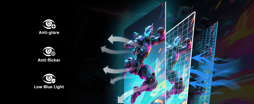 KTC 27 Inch Dual Mode Mini LED Monitor - 4K UHD at 160Hz & 1080P FHD 320Hz Gaming Monitor, 65W Type-C Port, HDR1400 Fast IPS Panel, Adaptive-Sync, HDMI 2.1 & DP 1.4, Height Adjustment, VESA Wall Mount